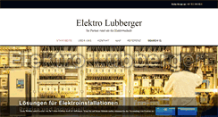 Desktop Screenshot of elektro-lubberger.de